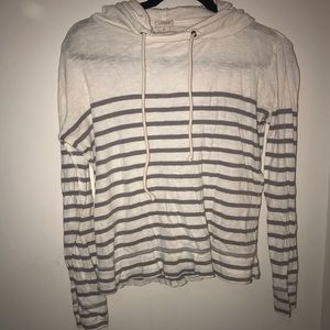 Jcrew striped sweatshirt